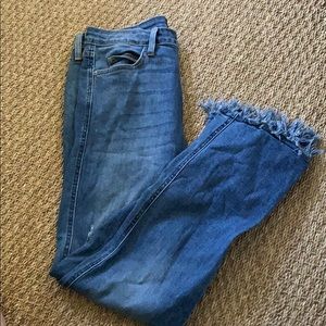 just black denim jeans